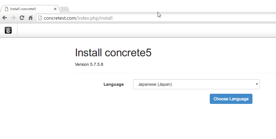 SnapCrab_Install concrete5 - Google Chrome_2016-6-27_22-0-43_No-00