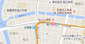マップの位置設定