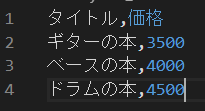 CSV画像