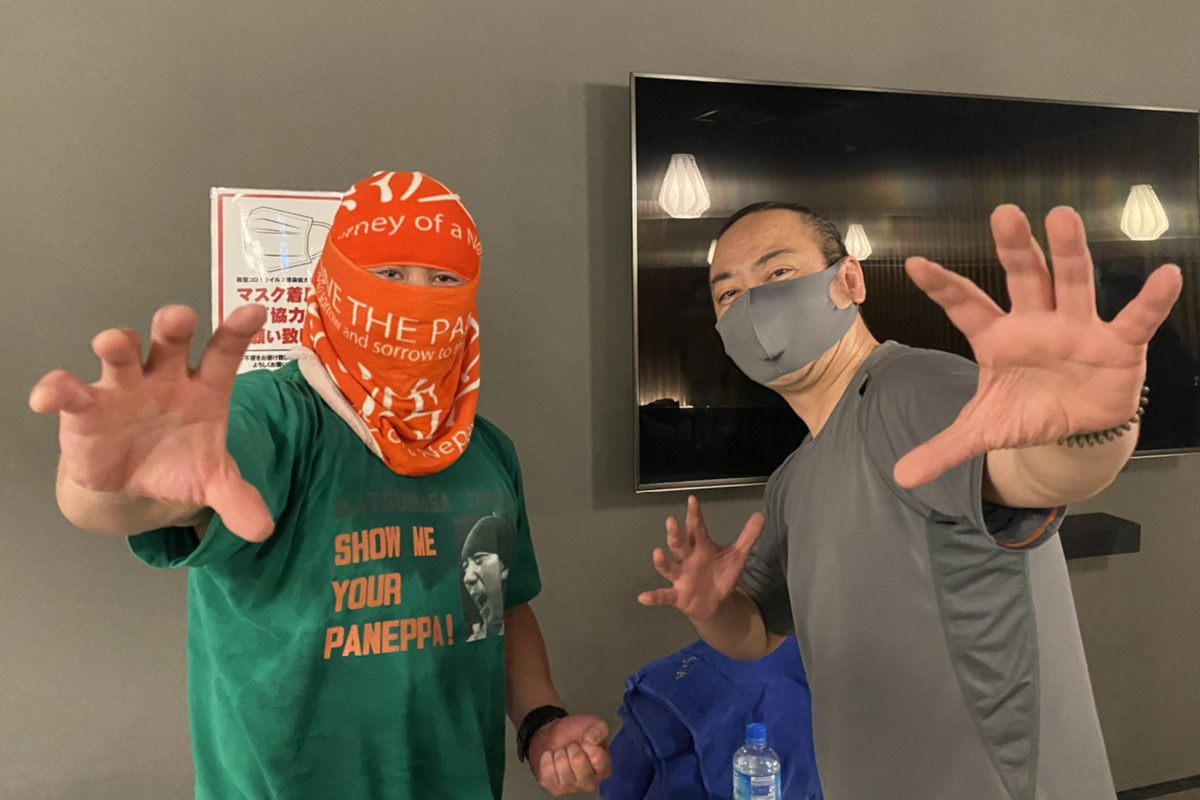 井上勝正さんとの記念撮影写真