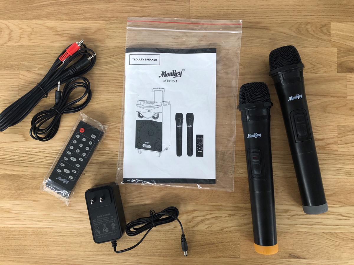 Moukey MTs12-1の付属品