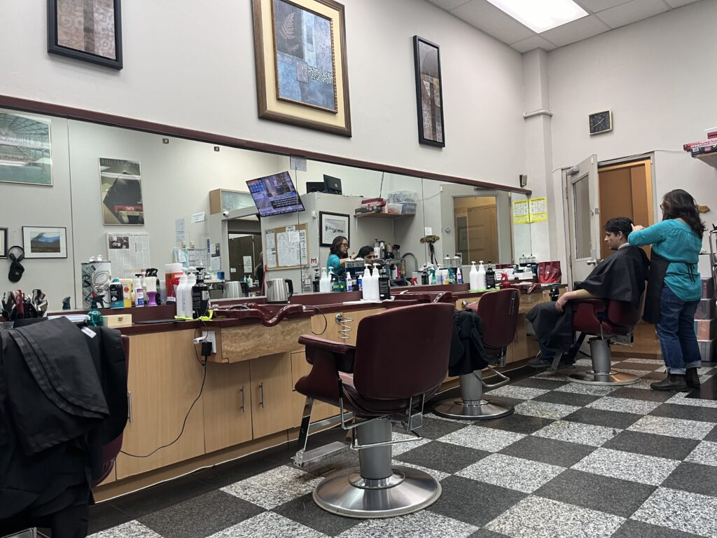 Ivan Hair Salonの店内の様子